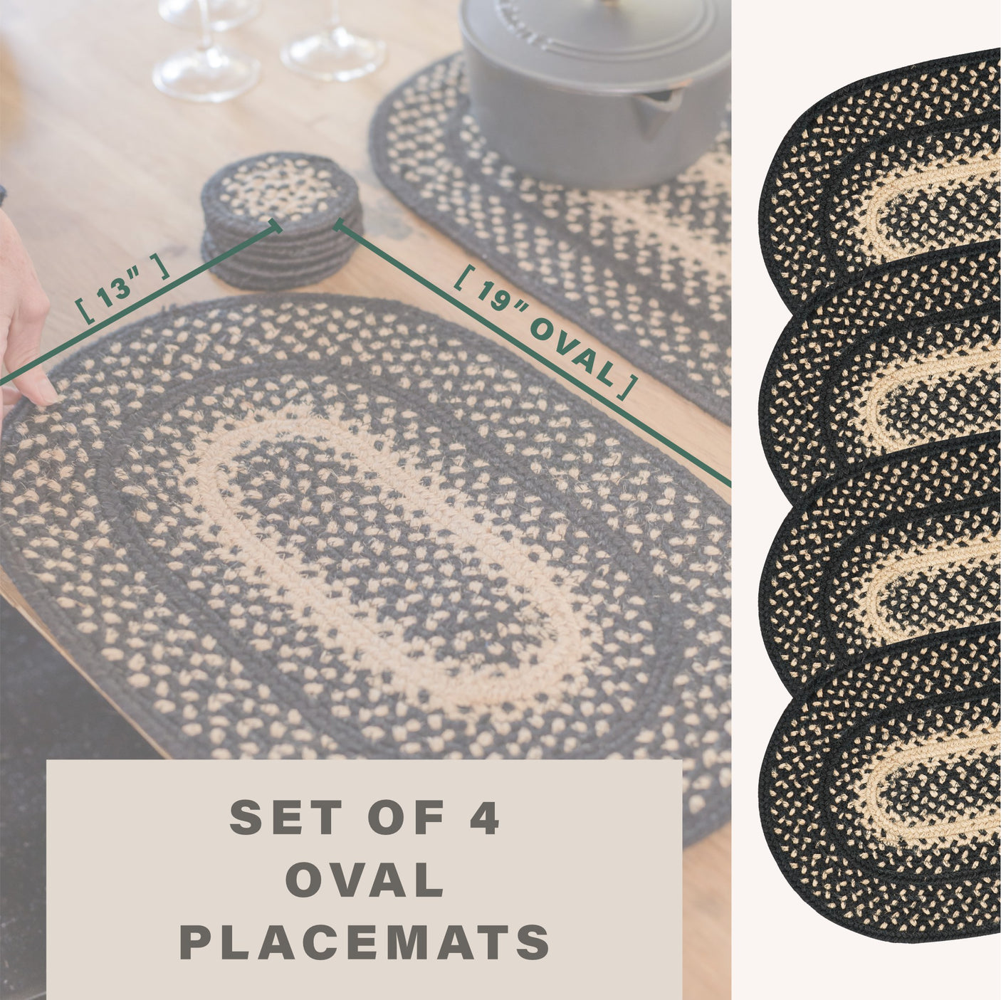 Manchester Black Braided Accessories