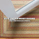 Mustard Seed Red - Green Jute Braided Oval Rugs