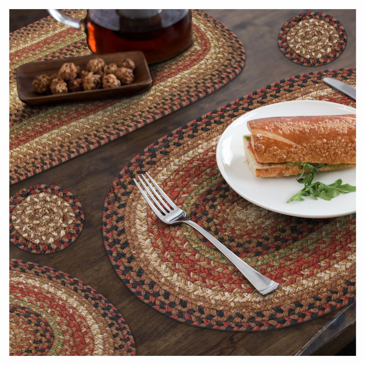 Gingerbread Braided Accessories