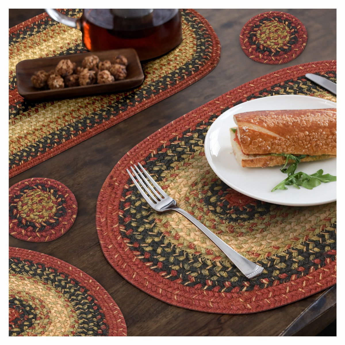 Best Oval Multi Color Braided Accessories for Kitchen Placements