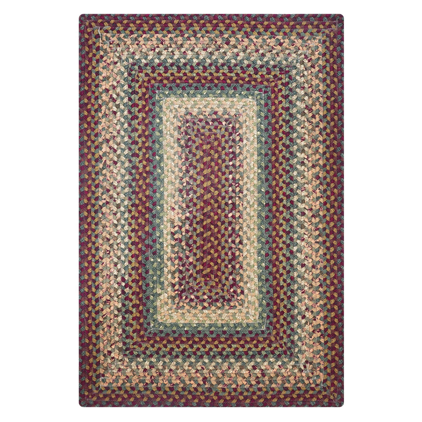 Neverland Multi Color Cotton Braided Rug 