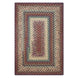 Neverland Multi Color Cotton Braided Rectangular Rugs