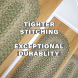 Grassland Green Jute Stair Tread