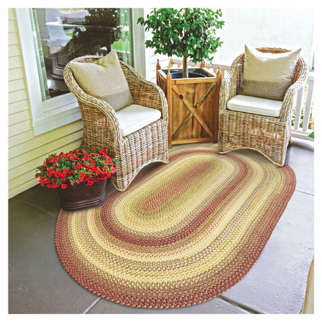 Barcelona  Braided Rugs Oval