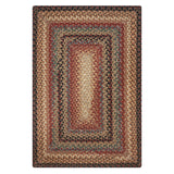 Peppercorn Multi Color Cotton Braided Rectangular Rug
