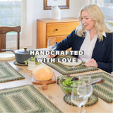 Pinecone Green Braided Accessories