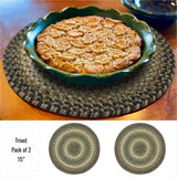 Best Round Green Braided Accessories for Family Holiday Use