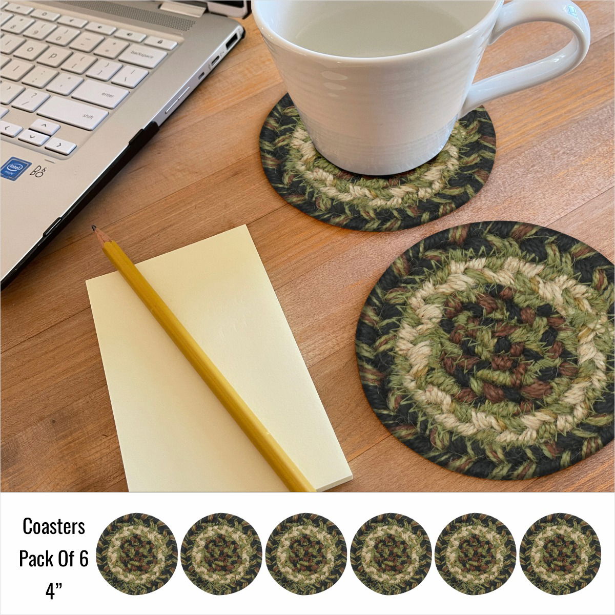 Best Round Green Braided Accessories for Office Use