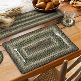 Pinecone Green Braided Accessories