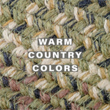 Pinecone Green Braided Accessories