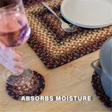 Prescott Black Braided Accessories