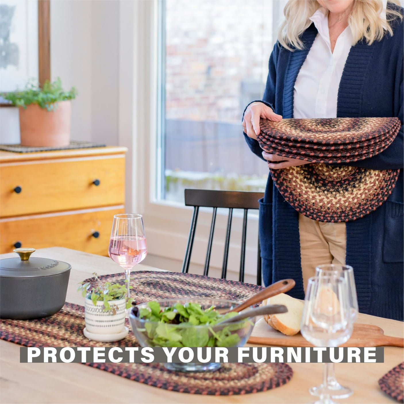 Prescott Black Braided Accessories