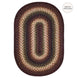 Prescott Black Braided Jute Oval Rugs