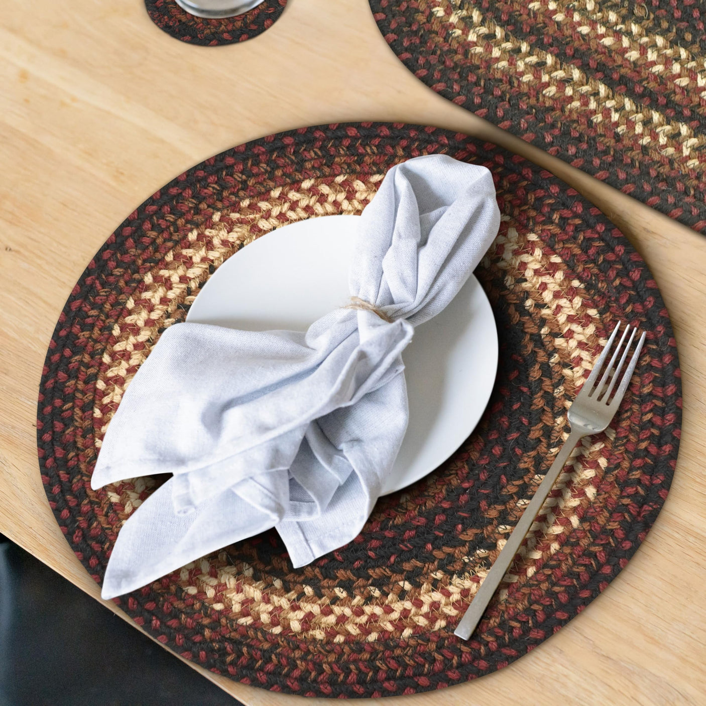 Prescott Black Braided Accessories