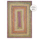 Rainforest Multi Color Braided Rug