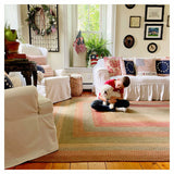 Azalea Multi Color Jute Braided Rectangular Rugs