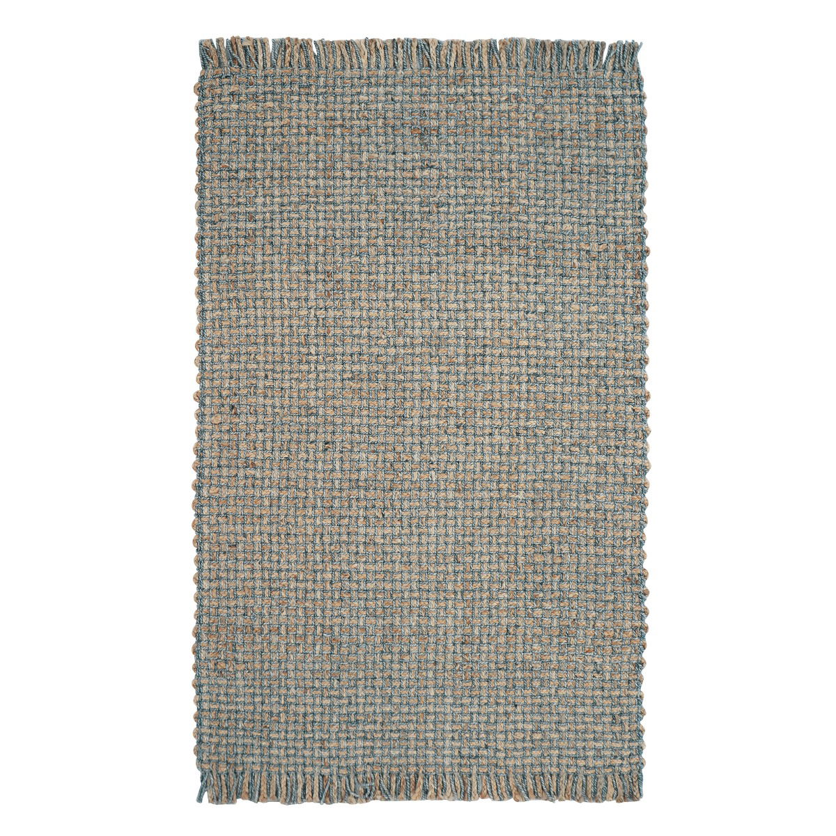 River Rock Jute And Wool Farmhouse Rug