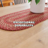 Apple Pie Red Jute Braided Accessories