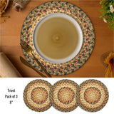 Best Brown Braided Accessories for Dining Wood Table