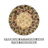 Russett Brown Braided Accessories