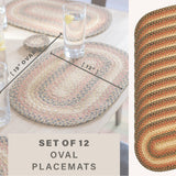 Russett Brown Braided Accessories