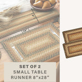 Russett Brown Braided Accessories