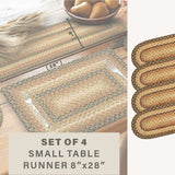 Russett Brown Braided Accessories