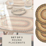 Russett Brown Braided Accessories