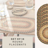 Russett Brown Braided Accessories