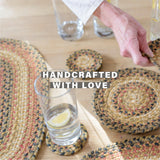 Russett Brown Braided Accessories