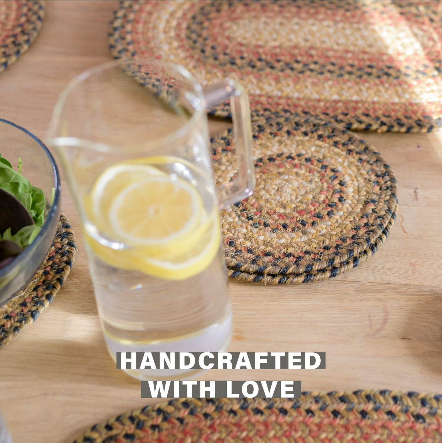 Russett Brown Braided Accessories