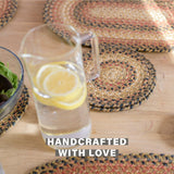 Russett Brown Braided Accessories