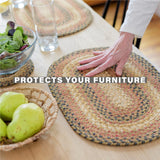 Russett Brown Braided Accessories