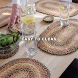 Russett Brown Braided Accessories