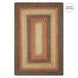 Russett Jute Brown Braided Rug