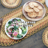 Russett Brown Braided Accessories