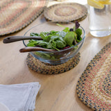 Russett Brown Braided Accessories