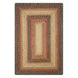 Russett Jute Brown Braided Rectangular Rugs