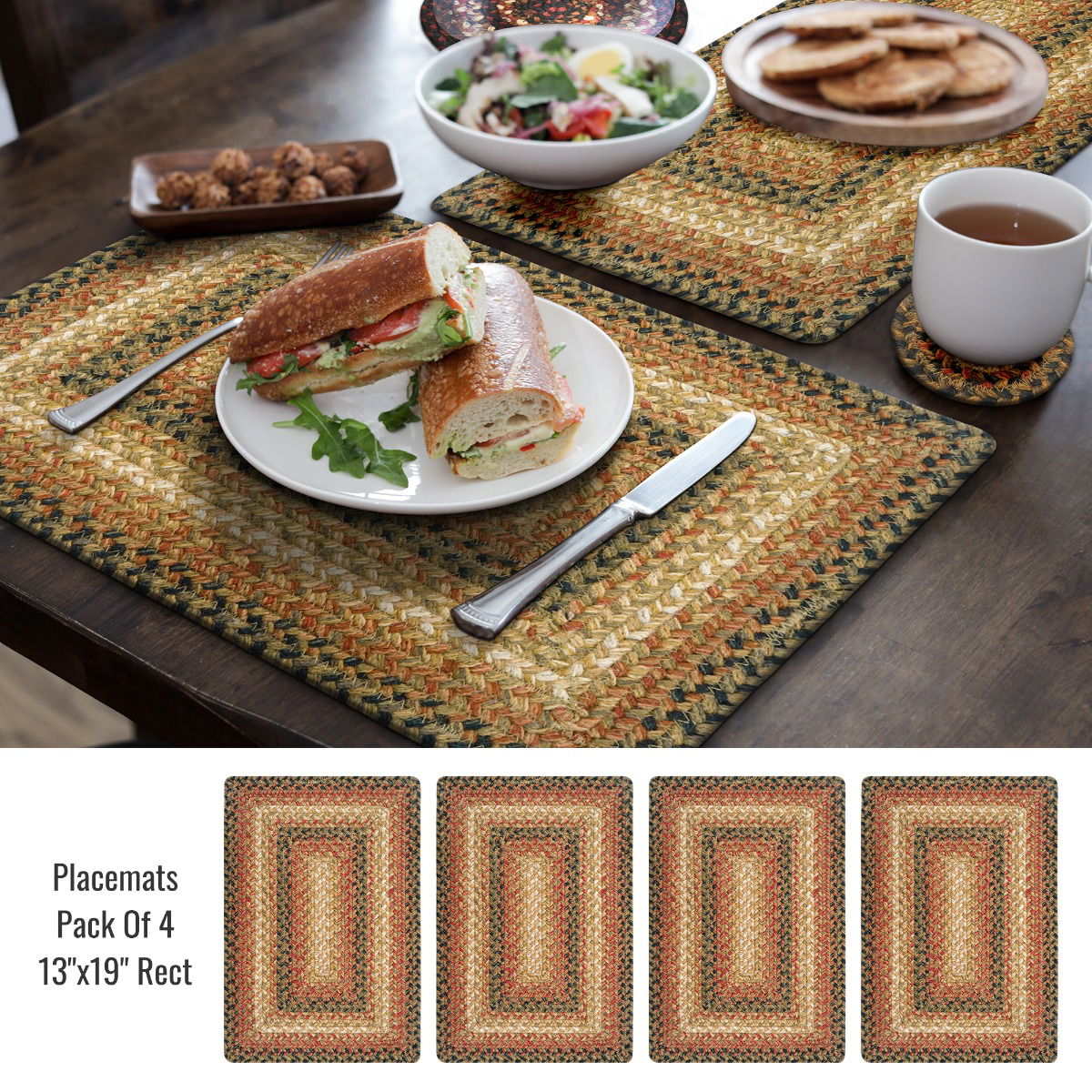 Best Rectangular Brown Braided Accessories for Kitchen Use