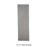 Slate Grey Braided Rugs