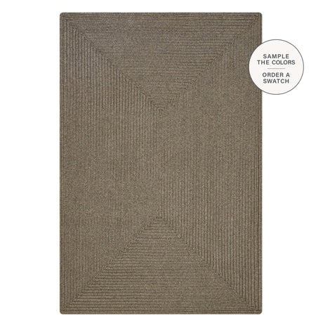 Smoke Grey Braided Rugs