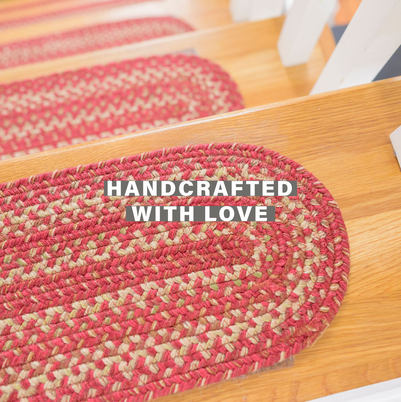 Apple Pie Red Jute Braided Accessories