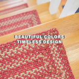Apple Pie Red Jute Braided Accessories