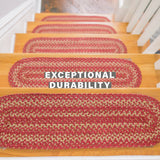 Apple Pie Red Jute Braided Accessories