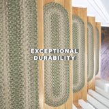 Grassland Green Jute Braided Accessories