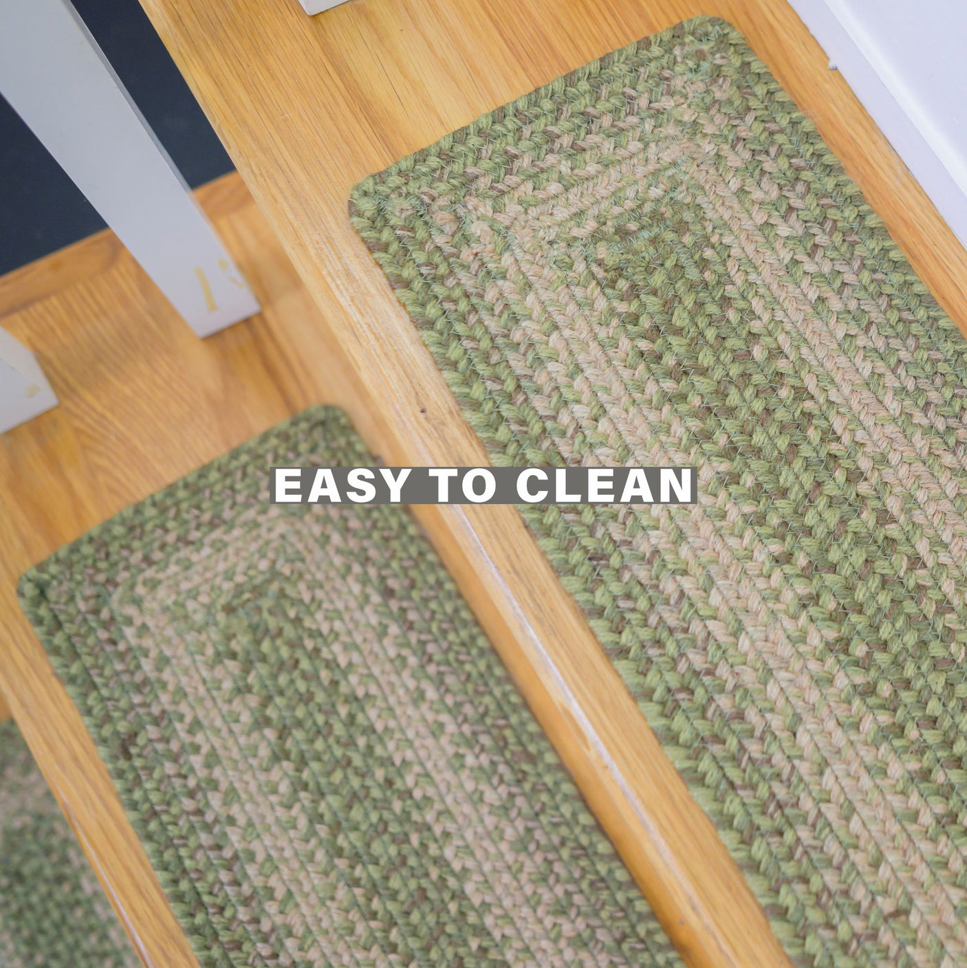 Grassland Green Jute Braided Accessories