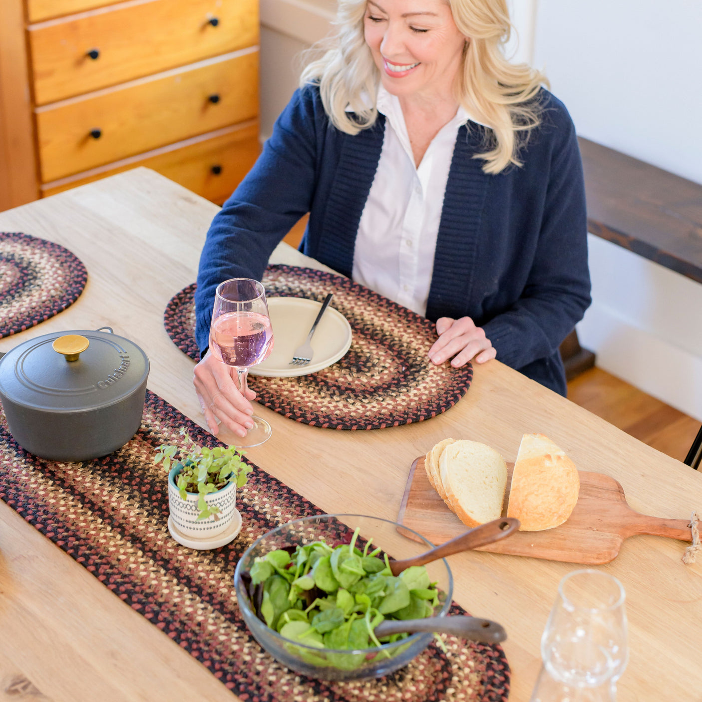 Prescott Black Braided Accessories