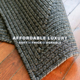 Best Black Braided Rectangular Rug for Indoor and Outdoor