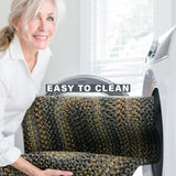 Black Forest Outdoor Braided Rectangular Rug for House