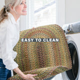 Best Washable Multi Color Braided Rug